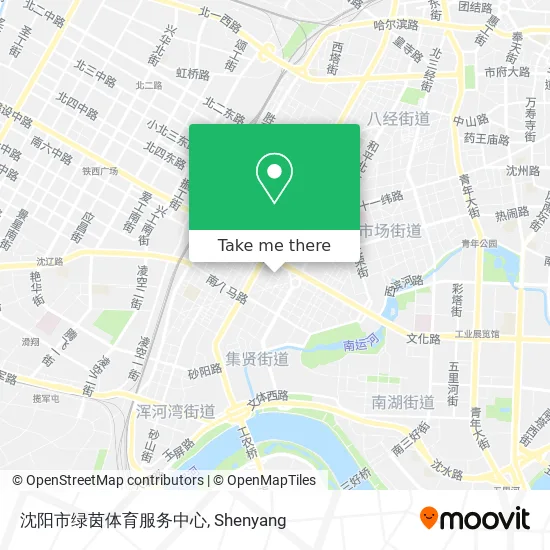 沈阳市绿茵体育服务中心 map