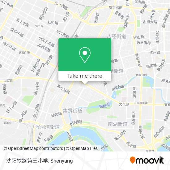 沈阳铁路第三小学 map