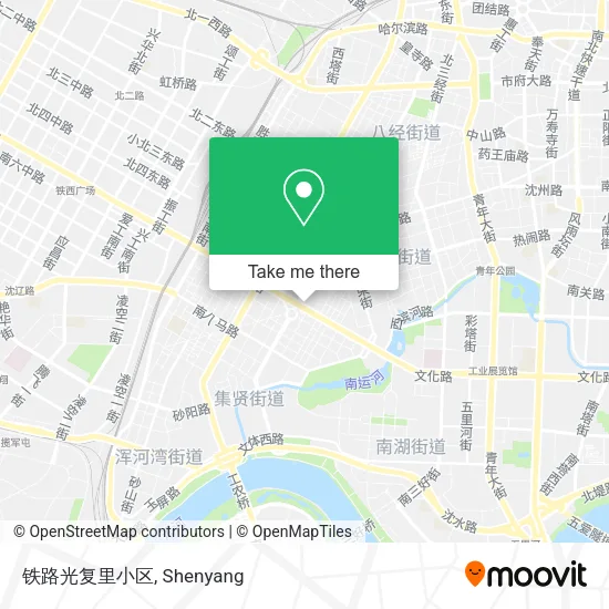 铁路光复里小区 map