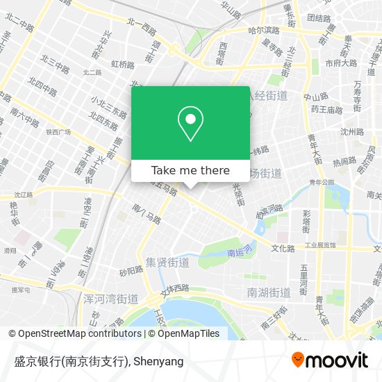 盛京银行(南京街支行) map