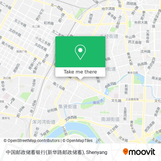 中国邮政储蓄银行(新华路邮政储蓄) map