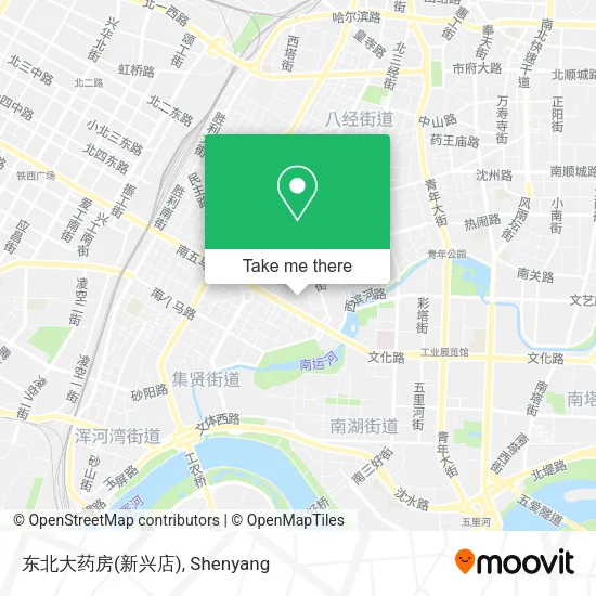 东北大药房(新兴店) map