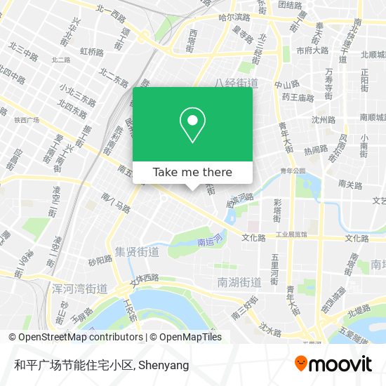 和平广场节能住宅小区 map