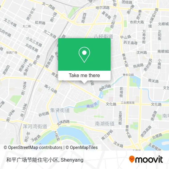 和平广场节能住宅小区 map