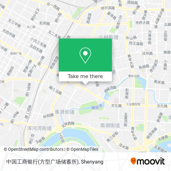 中国工商银行(方型广场储蓄所) map