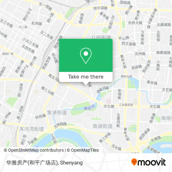 华雅房产(和平广场店) map