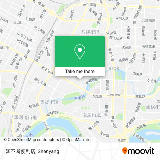 源不断便利店 map