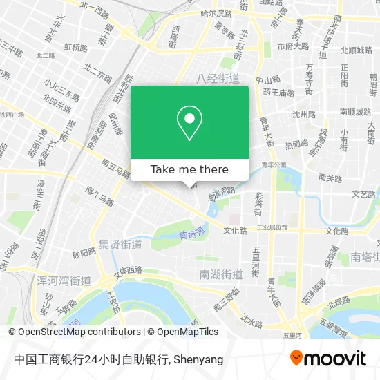 中国工商银行24小时自助银行 map