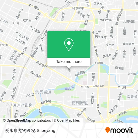 爱永康宠物医院 map