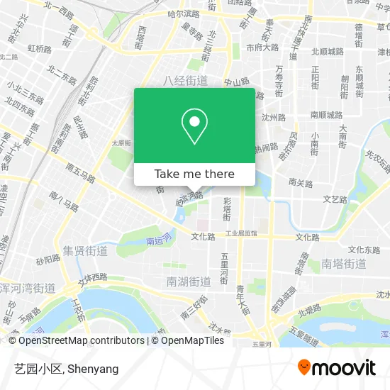 艺园小区 map