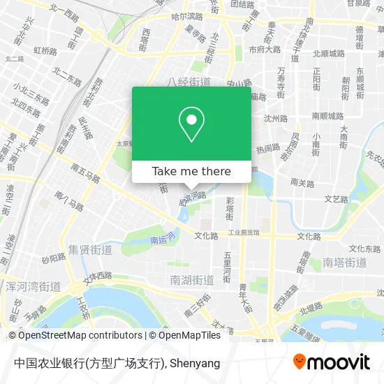中国农业银行(方型广场支行) map