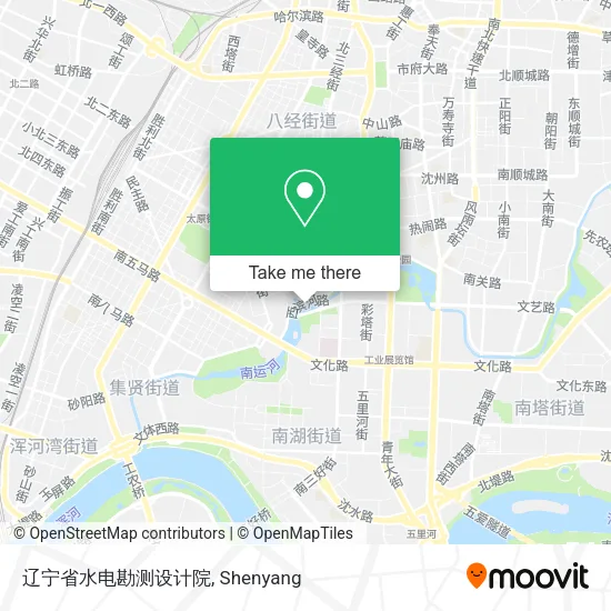 辽宁省水电勘测设计院 map