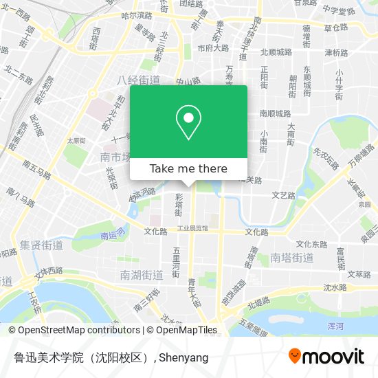 鲁迅美术学院（沈阳校区） map