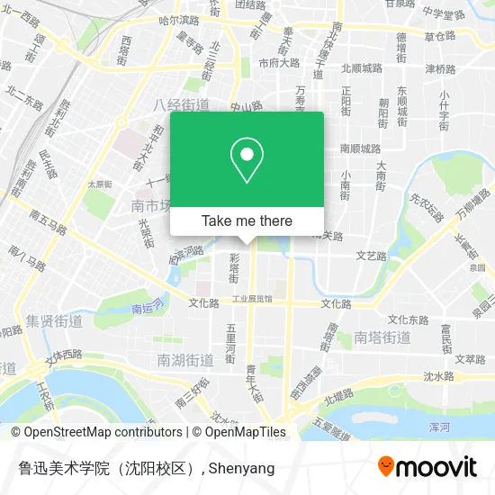 鲁迅美术学院（沈阳校区） map
