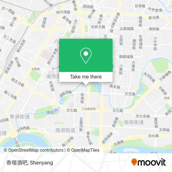 香颂酒吧 map