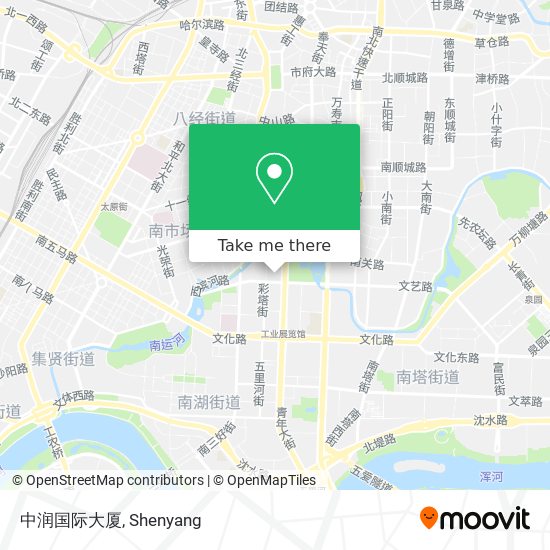 中润国际大厦 map