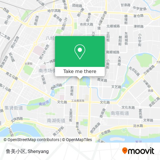 鲁美小区 map