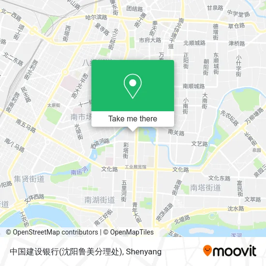中国建设银行(沈阳鲁美分理处) map