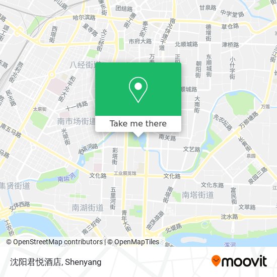 沈阳君悦酒店 map