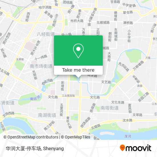华润大厦-停车场 map
