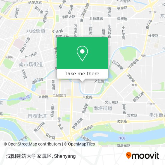 沈阳建筑大学家属区 map