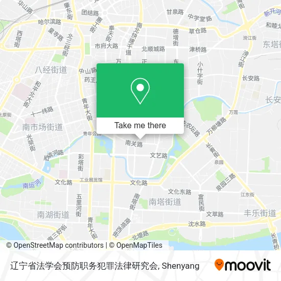 辽宁省法学会预防职务犯罪法律研究会 map