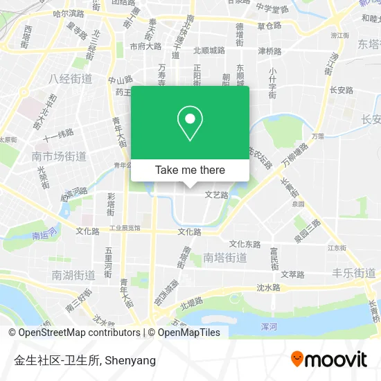 金生社区-卫生所 map