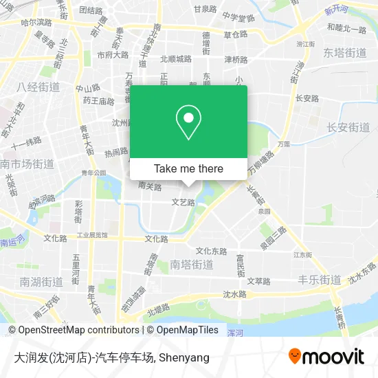 大润发(沈河店)-汽车停车场 map