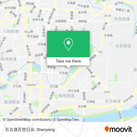 百吉晟百货日杂 map