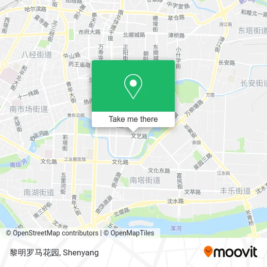 黎明罗马花园 map