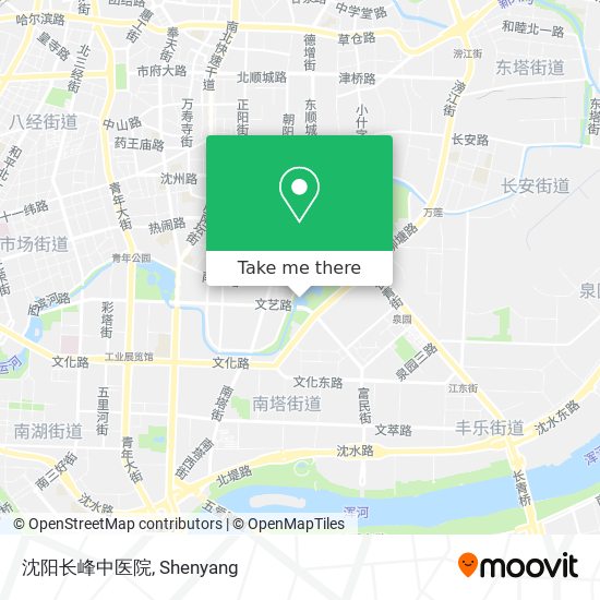 沈阳长峰中医院 map