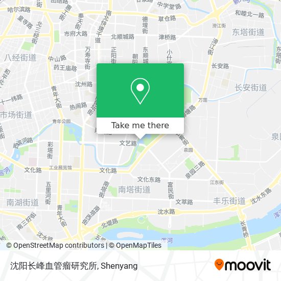沈阳长峰血管瘤研究所 map