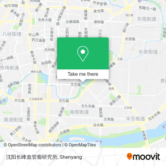 沈阳长峰血管瘤研究所 map
