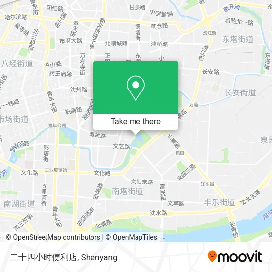 二十四小时便利店 map