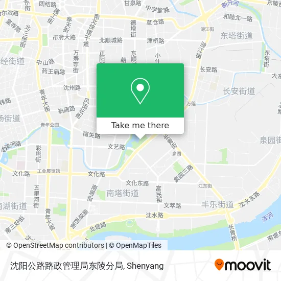 沈阳公路路政管理局东陵分局 map