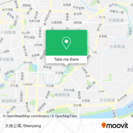 大南公寓 map