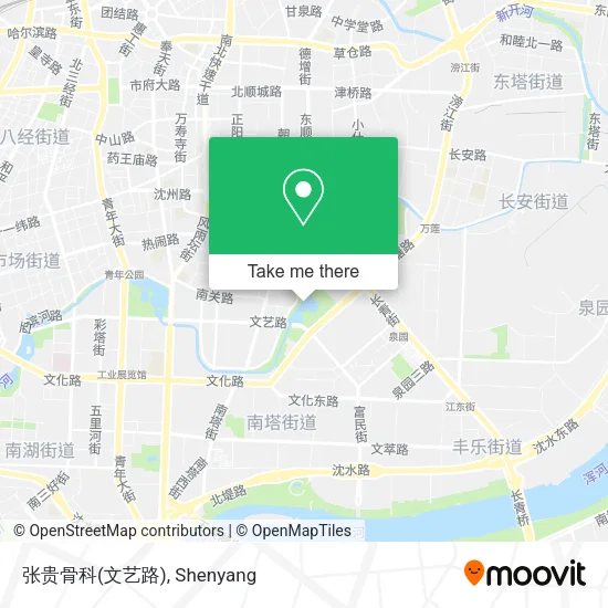 张贵骨科(文艺路) map