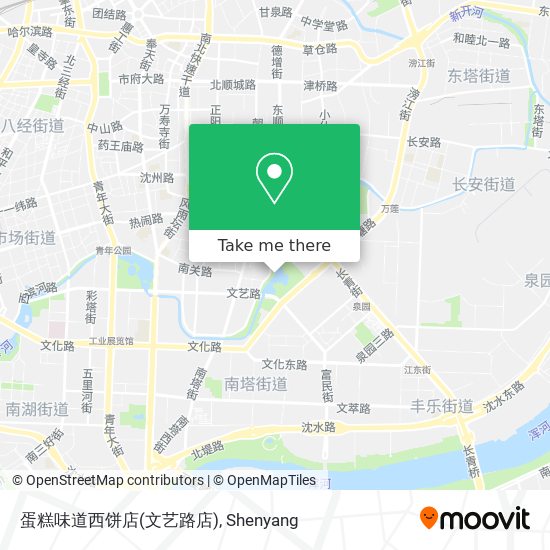 蛋糕味道西饼店(文艺路店) map