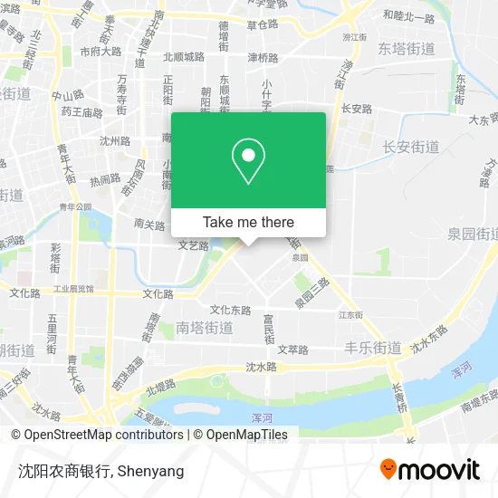 沈阳农商银行 map