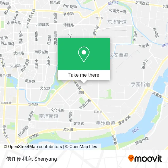 信任便利店 map