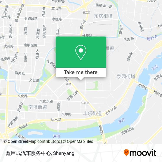 鑫巨成汽车服务中心 map