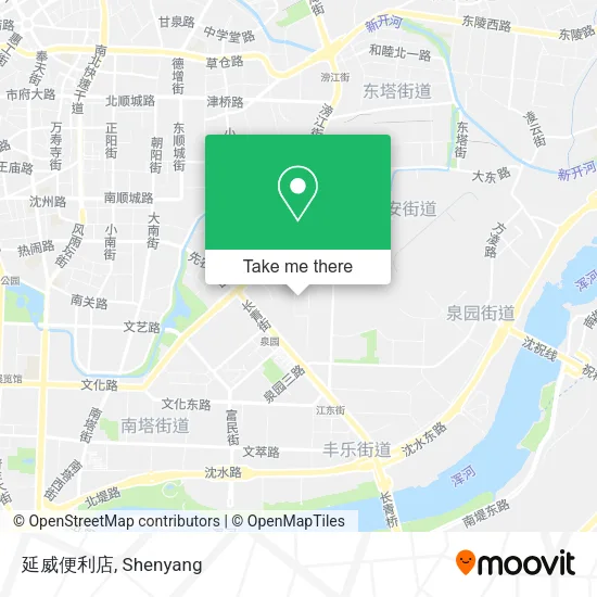 延威便利店 map