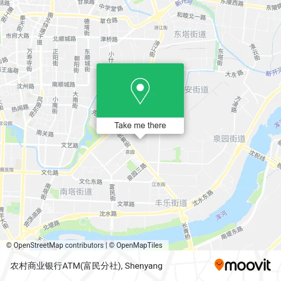 农村商业银行ATM(富民分社) map