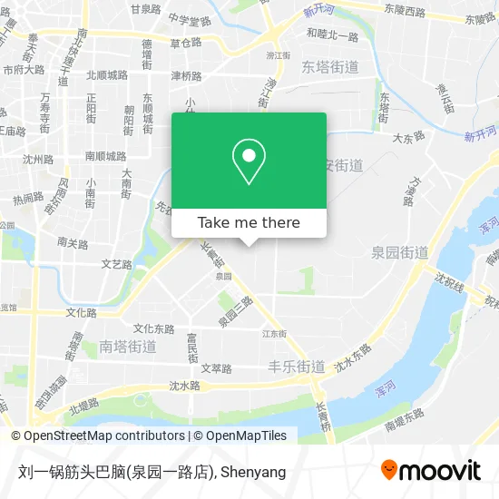 刘一锅筋头巴脑(泉园一路店) map