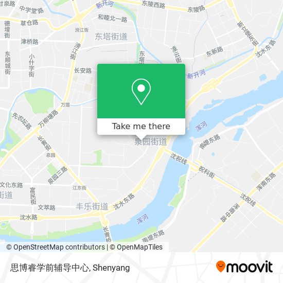 思博睿学前辅导中心 map