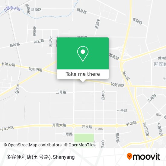 多客便利店(五号路) map
