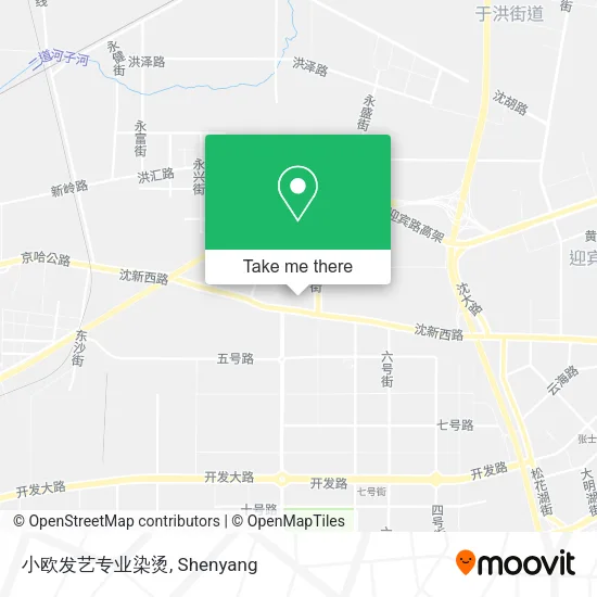 小欧发艺专业染烫 map