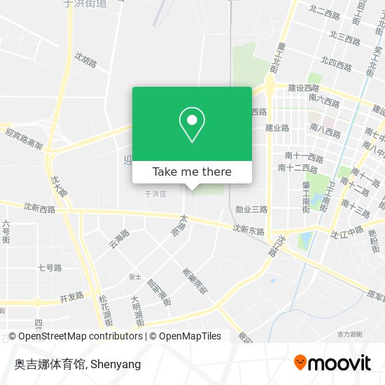 奥吉娜体育馆 map