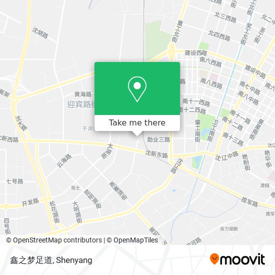 鑫之梦足道 map