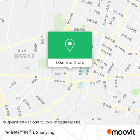 淘淘堡(西站店) map
